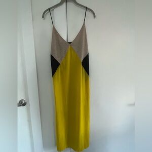 Zara Colorblock Slip Dress